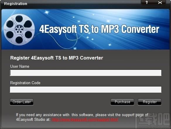 4Easysoft TS to MP3 Converter下载,TS转MP3音频转换器,音频转换,格式转换